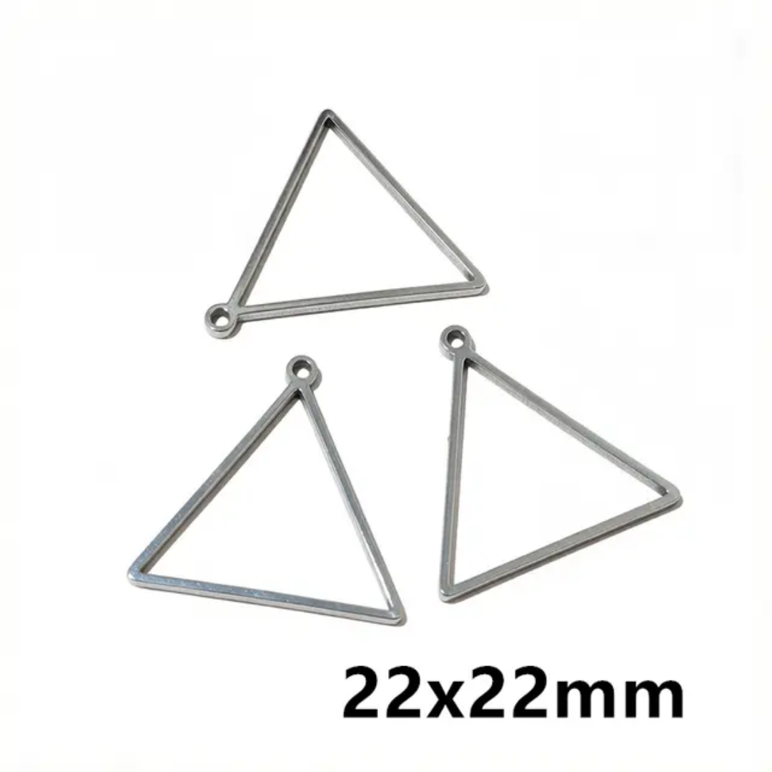 Stainless Steel Open Bezel With Single Hoop - 1 Piece