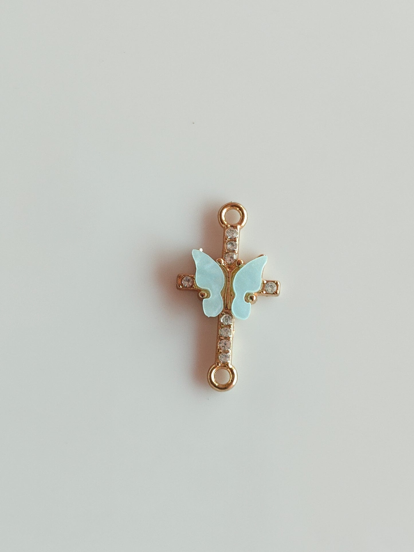 Stone Butterfly Charm - 1 Piece