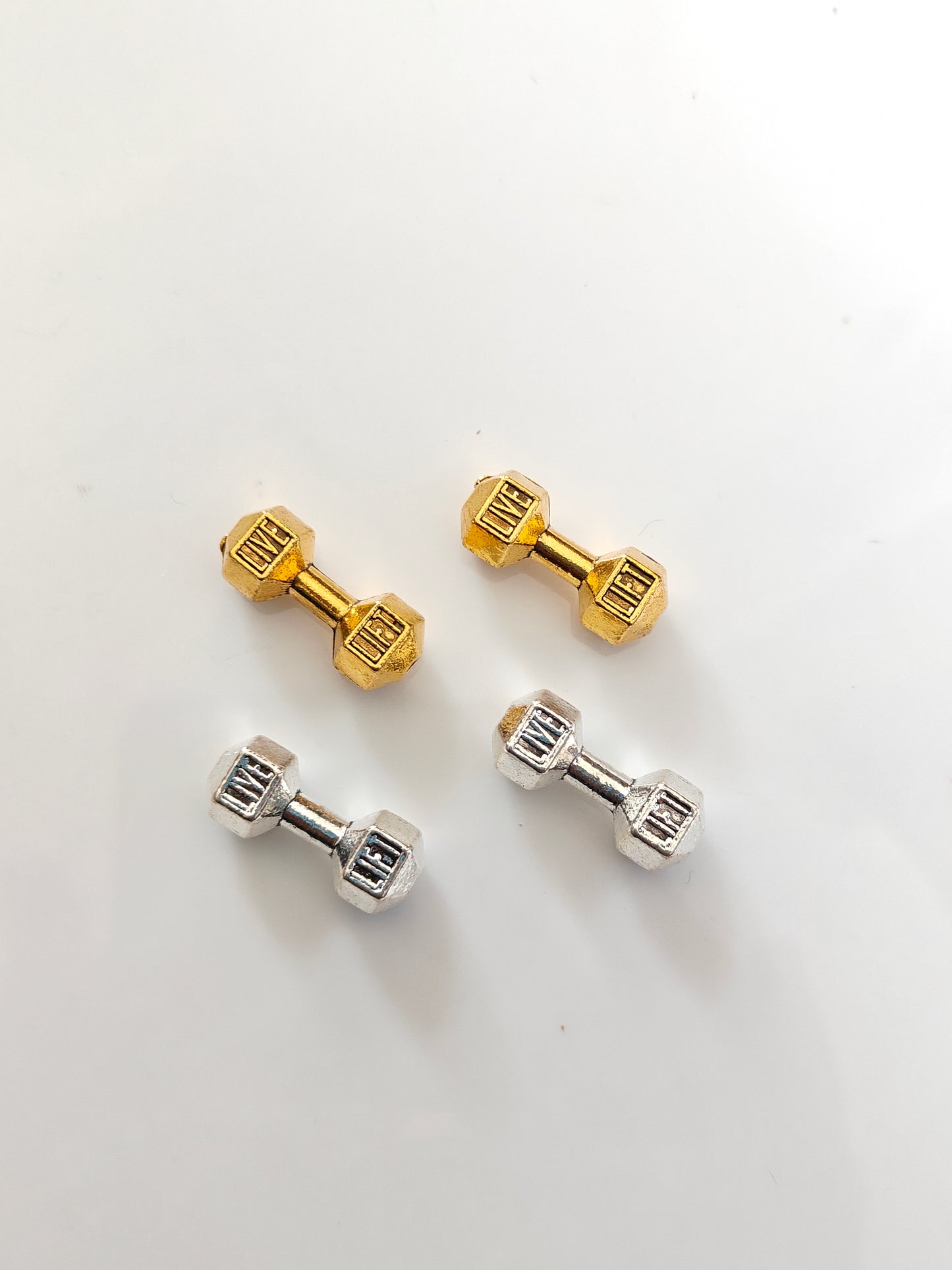 Dumbell Charm - 1 Piece