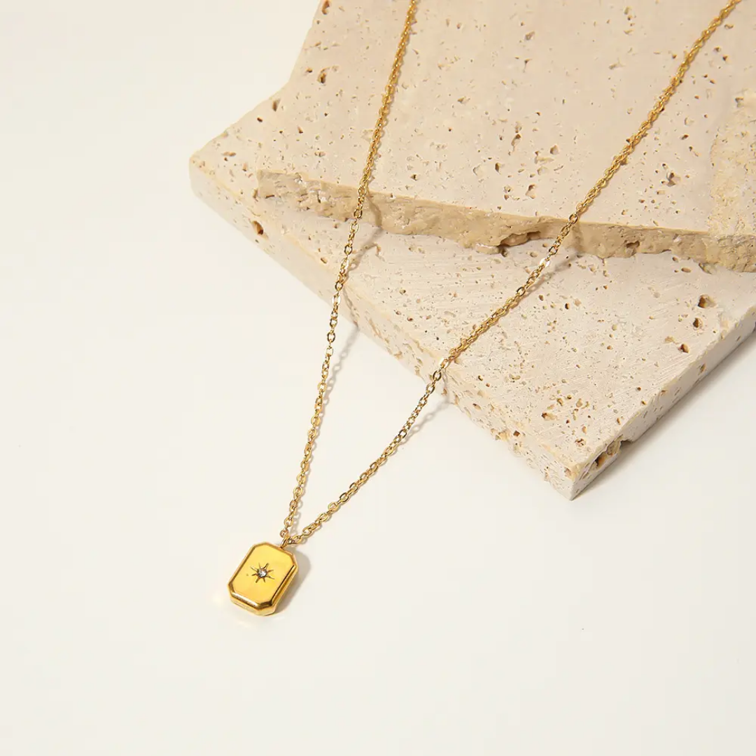 Mini Evia Zirconia Necklace
