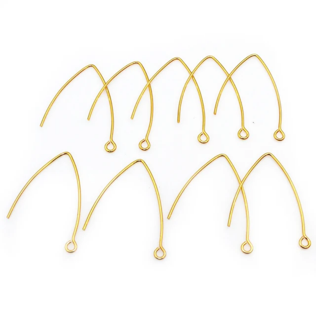Stainless Steel French V Hooks - 1 Pair
