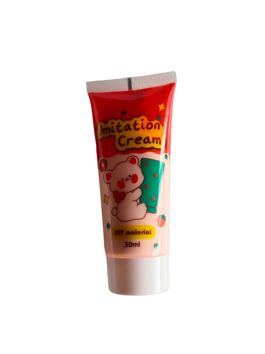 Decoden Glue Korean Pink 50ml Tube With Random Nozzel