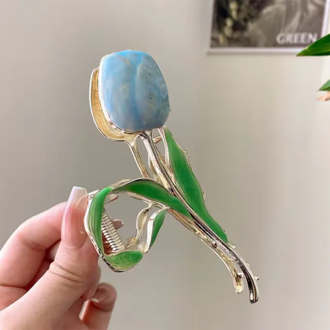 Korean Style Tulip Claw Clip