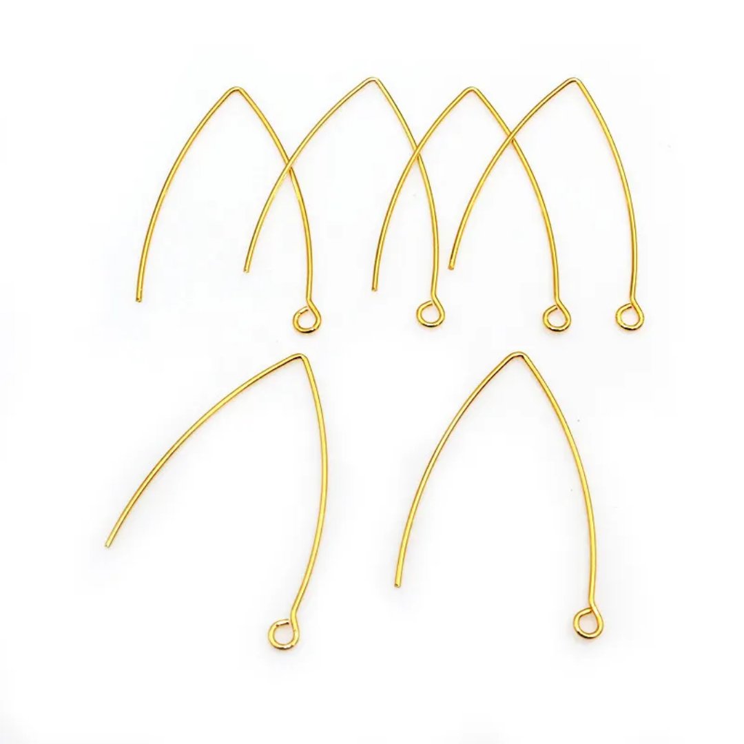 Stainless Steel French V Hooks - 1 Pair