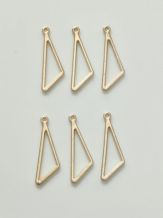 Mini Triangle Open Bezel 9*28mm - 1 Piece