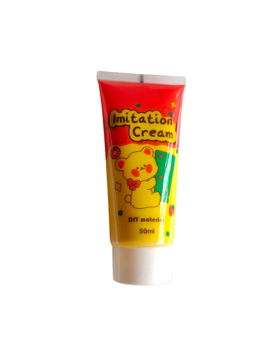 Decoden Glue Lemon Yellow 50ml Tube With Random Nozzel