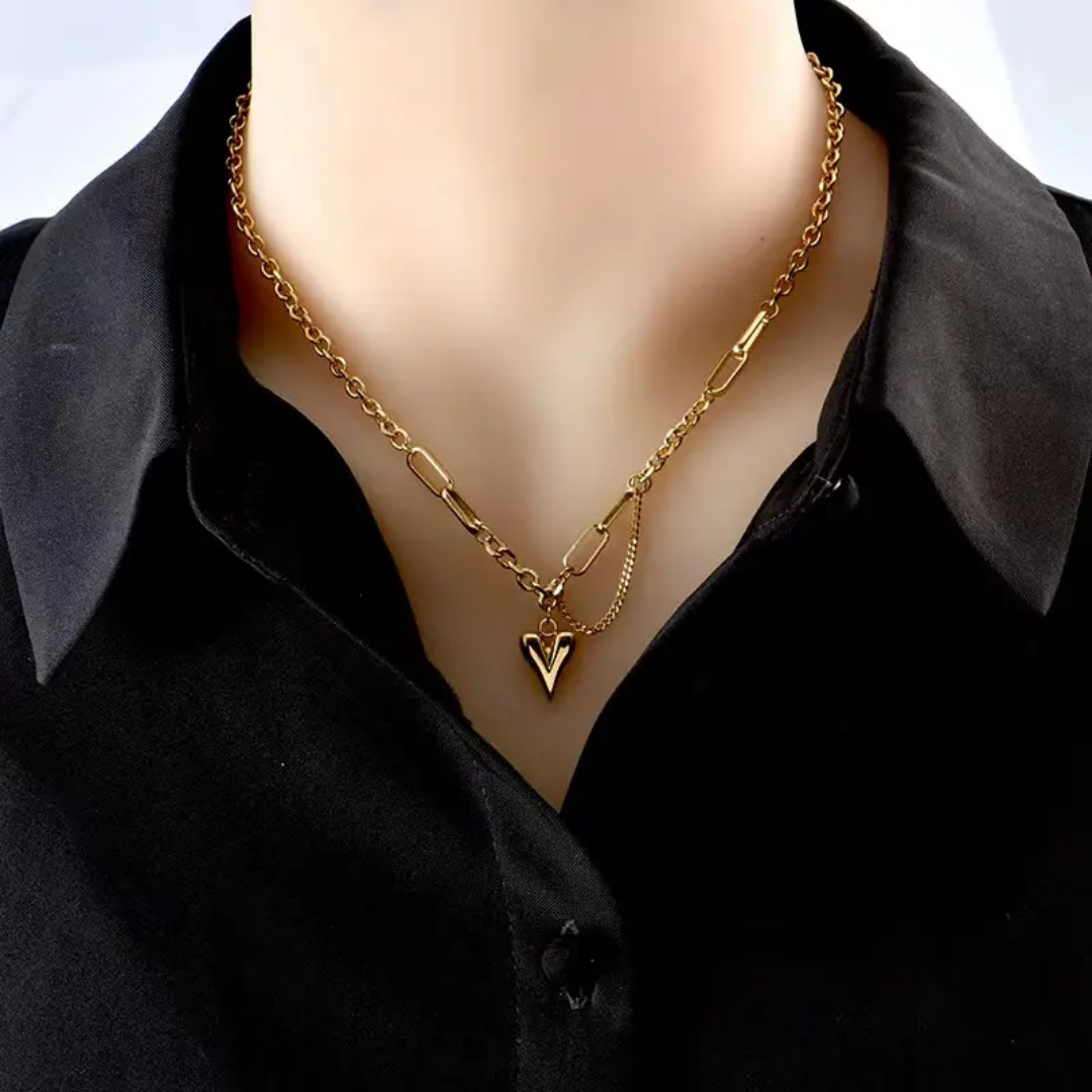 Heart Chunky Necklace