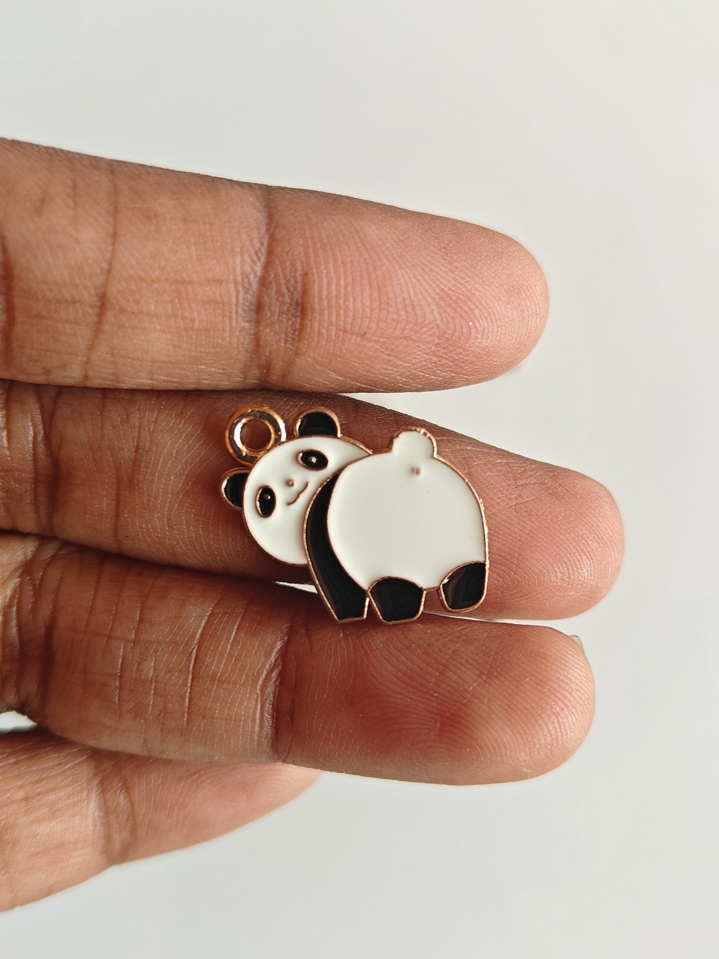 Panda Sighting Enamel Charm - 1 Piece