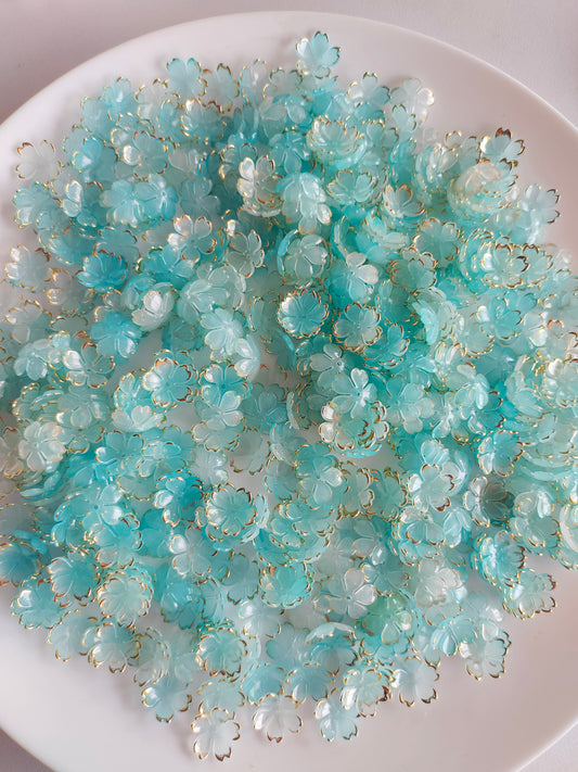 Acrylic Flowers Blue - 20g