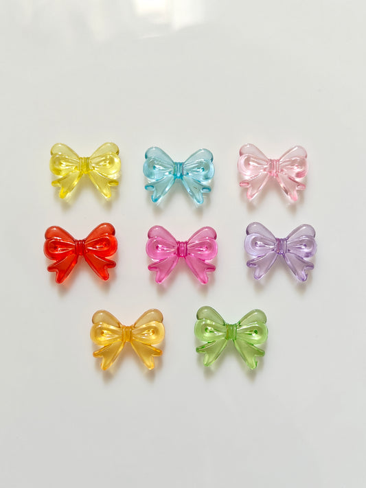 Acrylic Mini Bow Bead 20g
