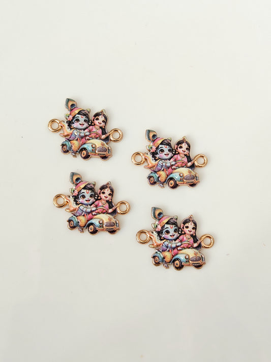 Lord Krishna Connector Charm - 1 Piece