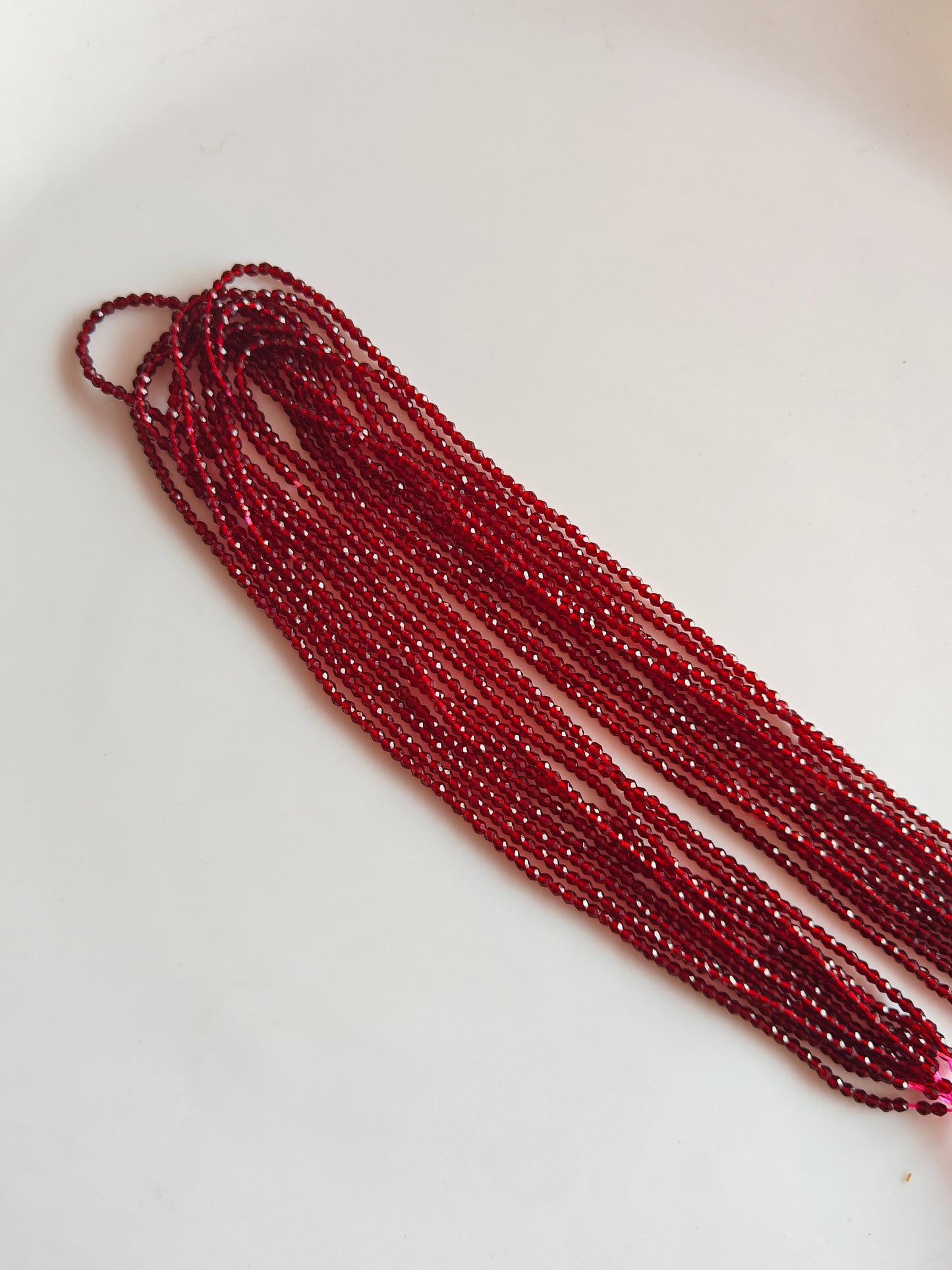 Maroon 2mm Hydro Beads