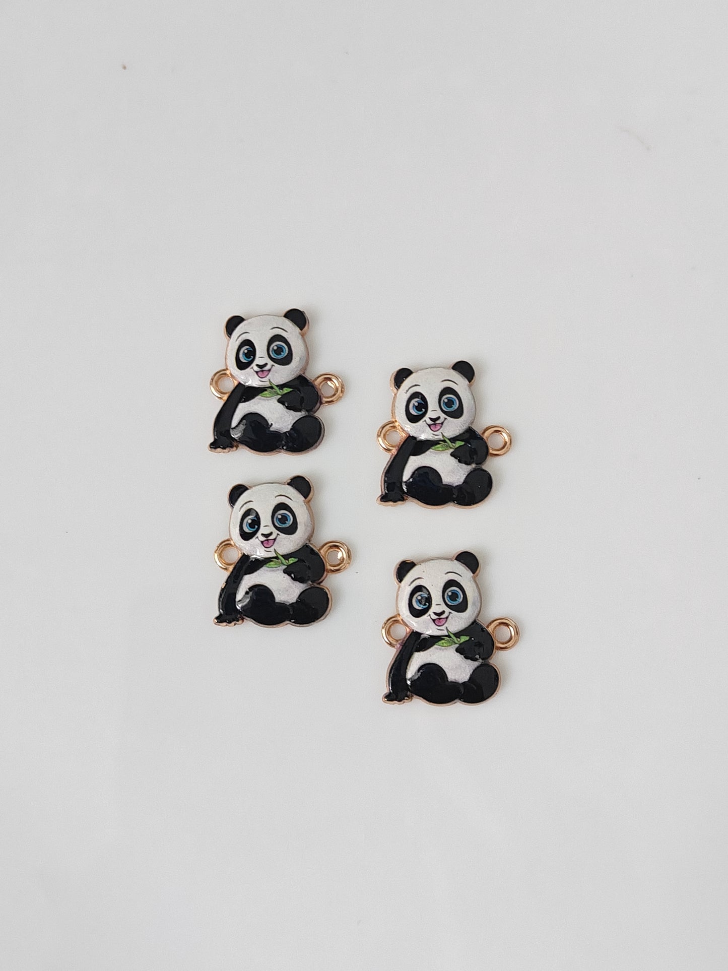 Panda Connector Charm - 1 Piece