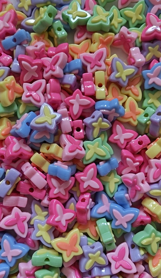 Butterfly Beads - 20gms (approx. 10-12 pieces)