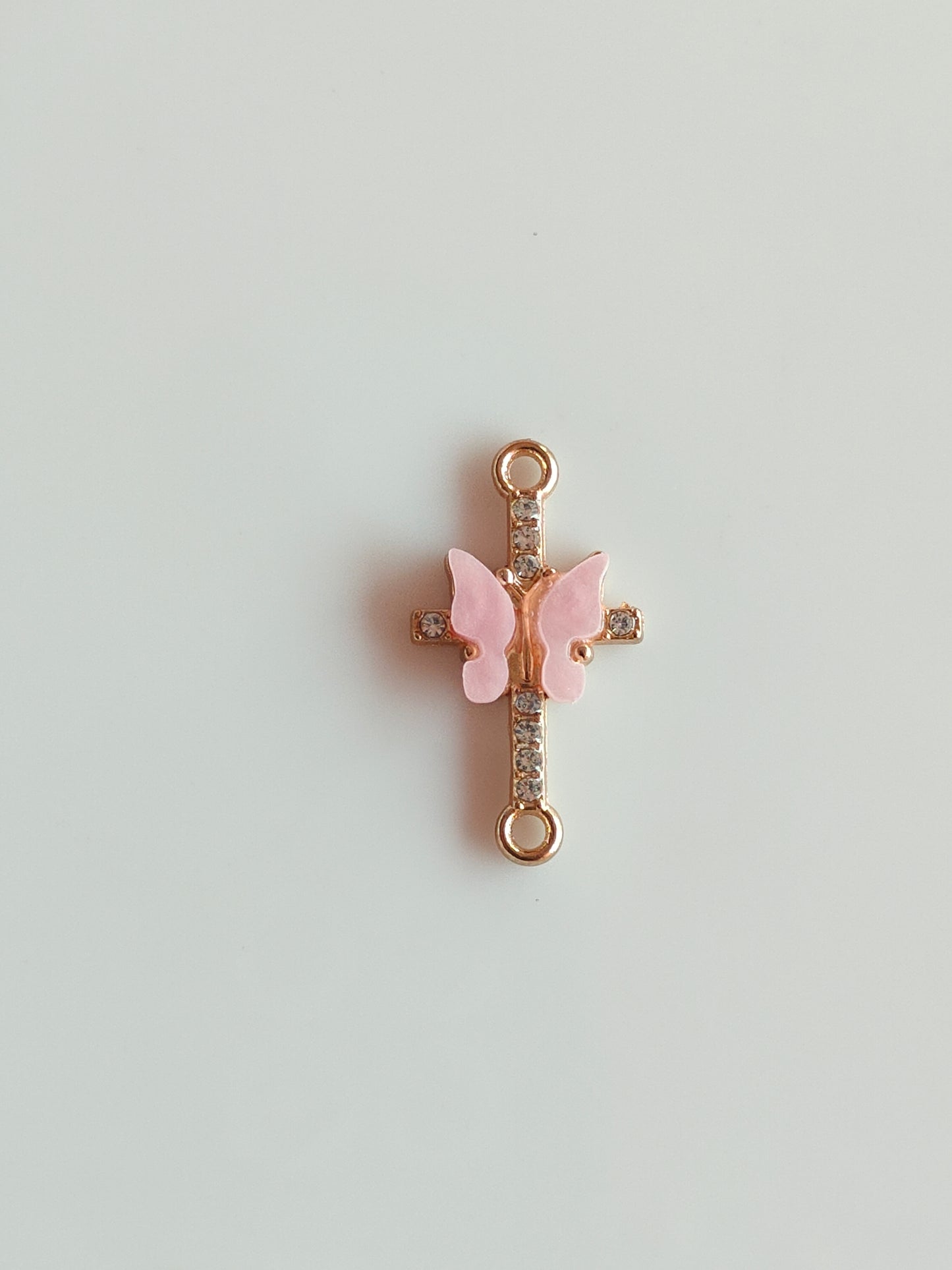 Stone Butterfly Charm - 1 Piece