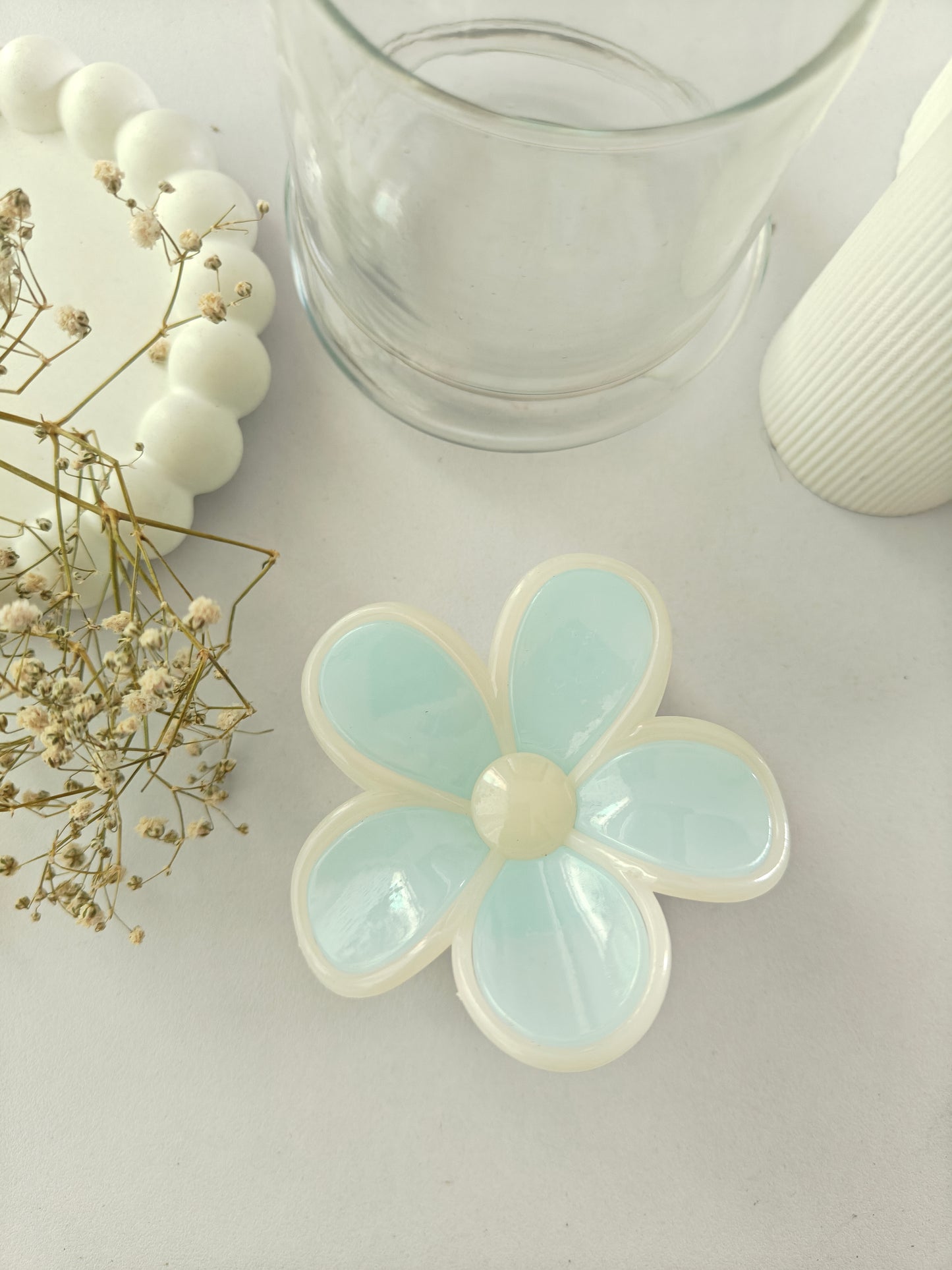 Pastel Flower Claws - Big Size