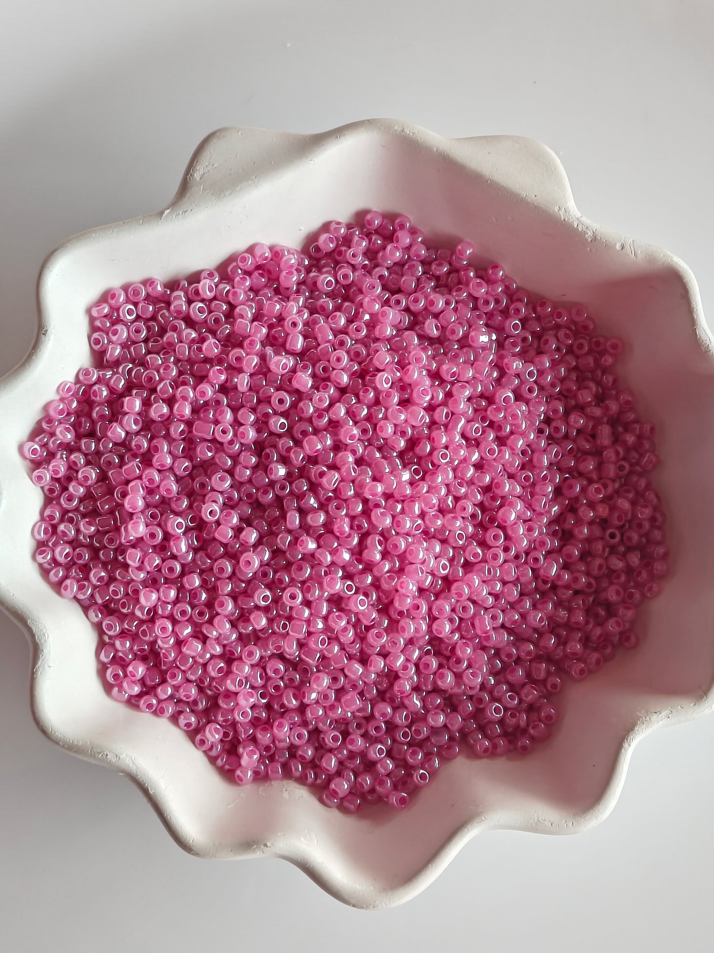 Seed Beads Dark Pink - 20g