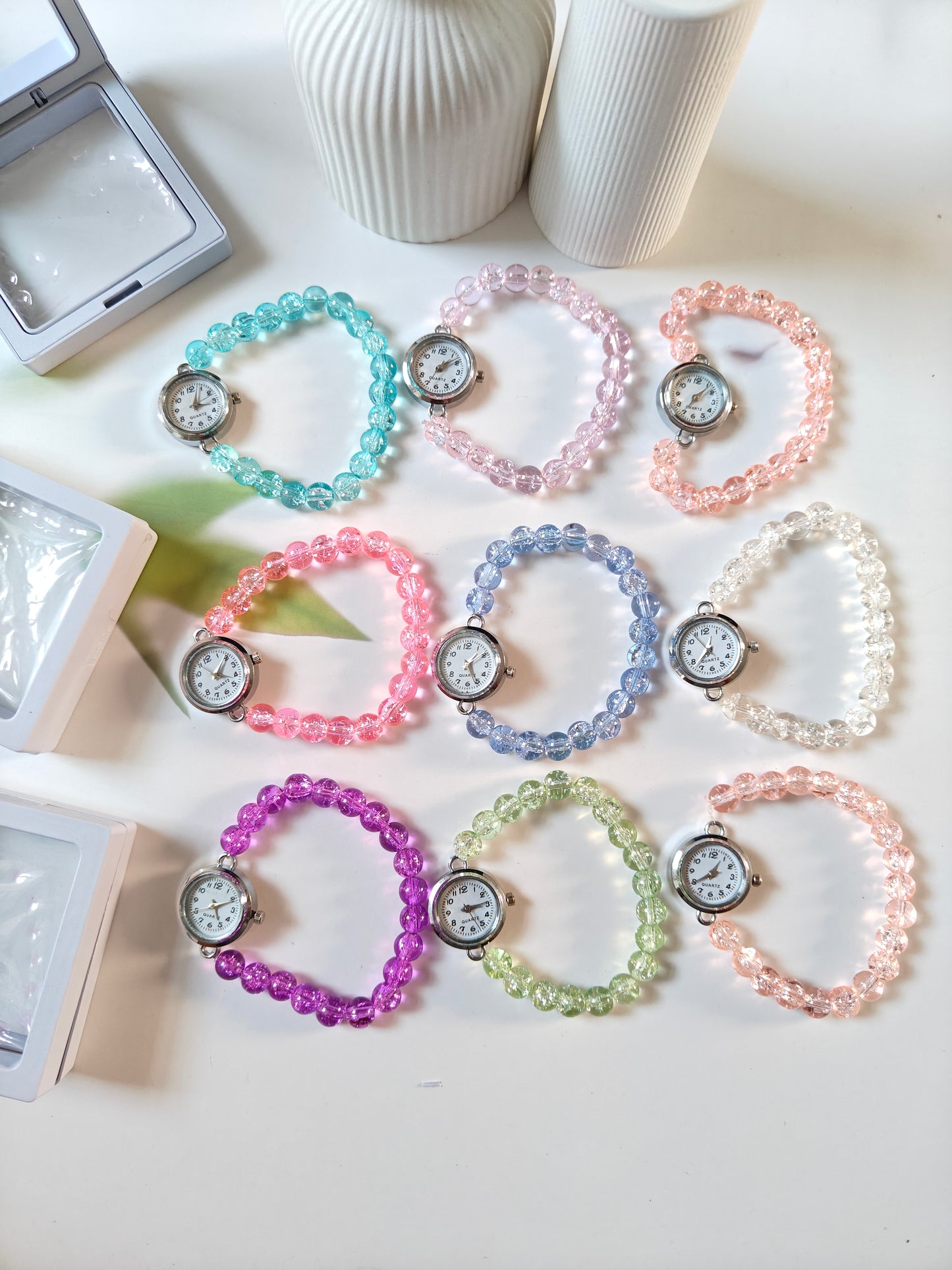 Beaded Watch Bracelet