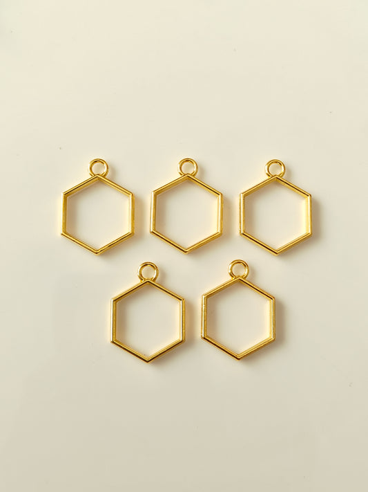 Mini Hexagon Bezel - 1 Piece