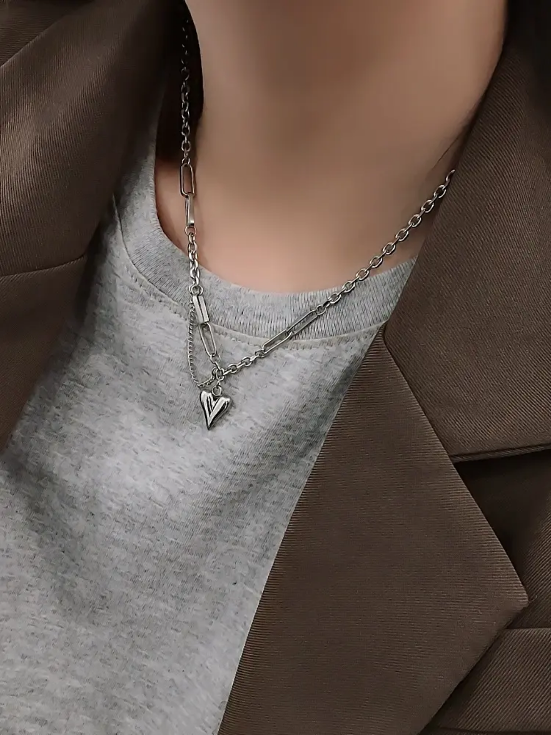 Heart Chunky Necklace
