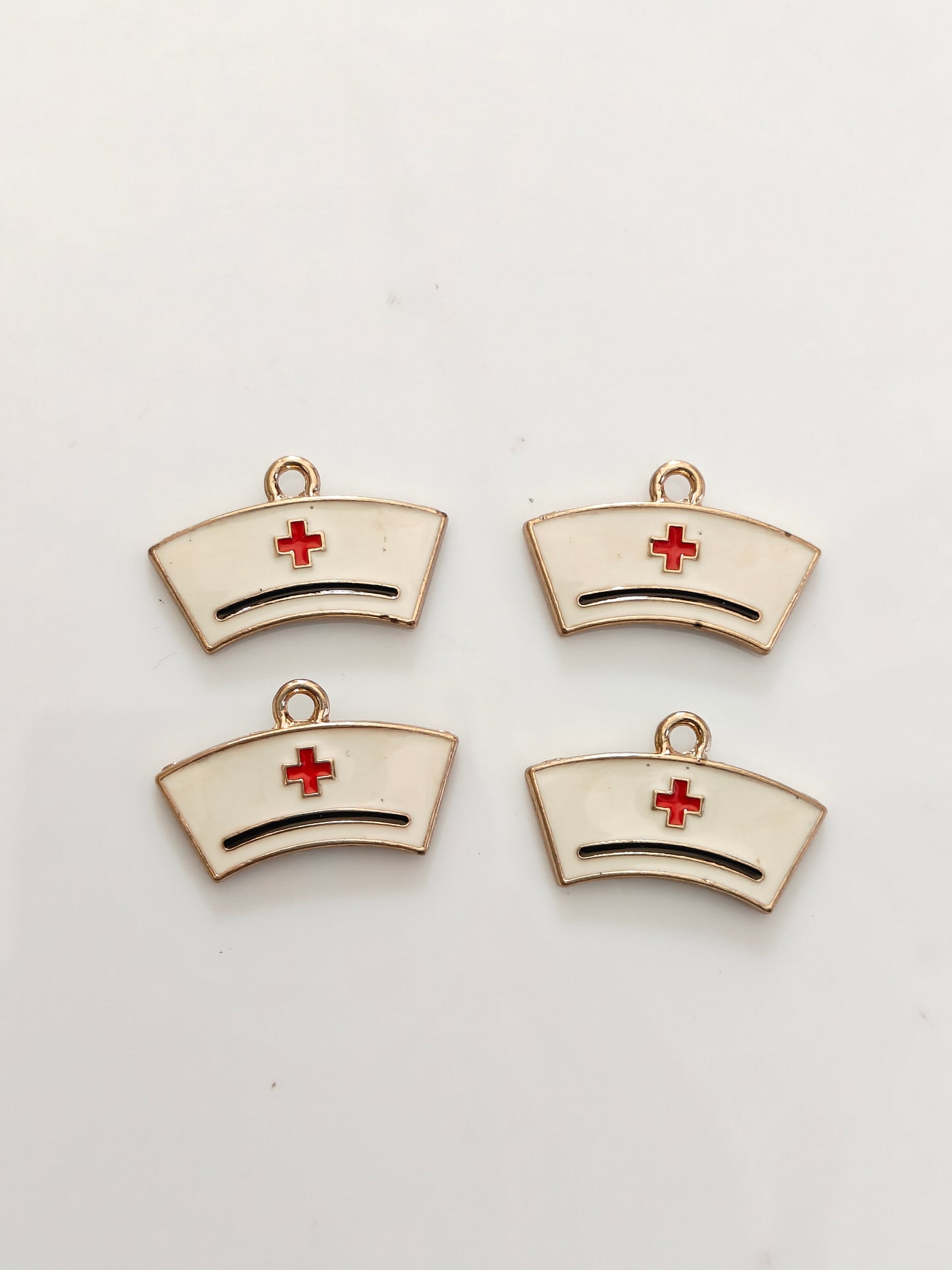 Nurse Hat White Charm - 1 Piece