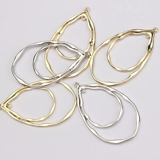 Dual Drop Bezels - 1 Piece