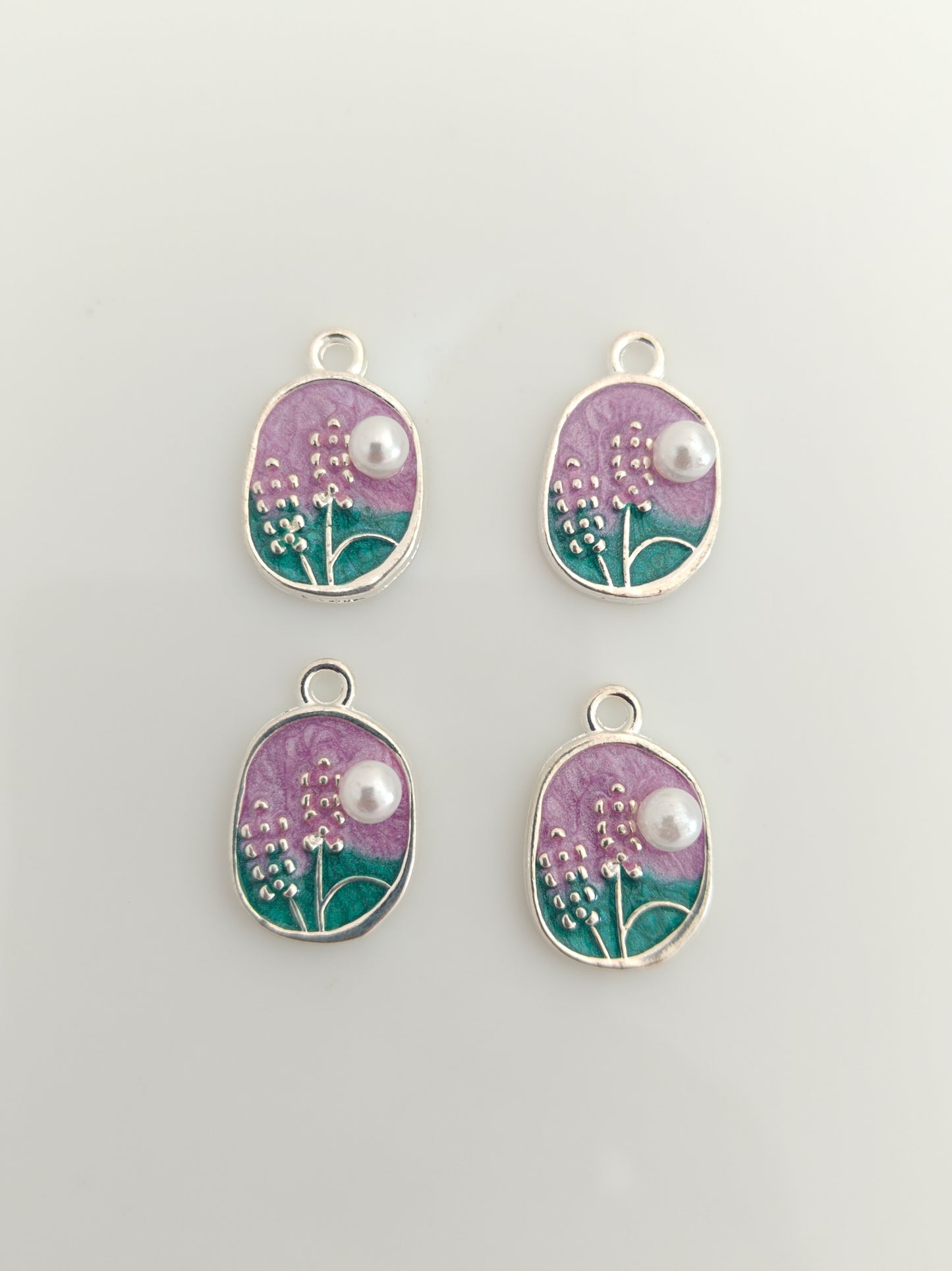 Violet Meadow Charm - 1 Piece
