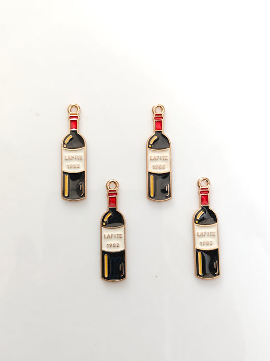 Wine Bottle Charm - 1 Piece