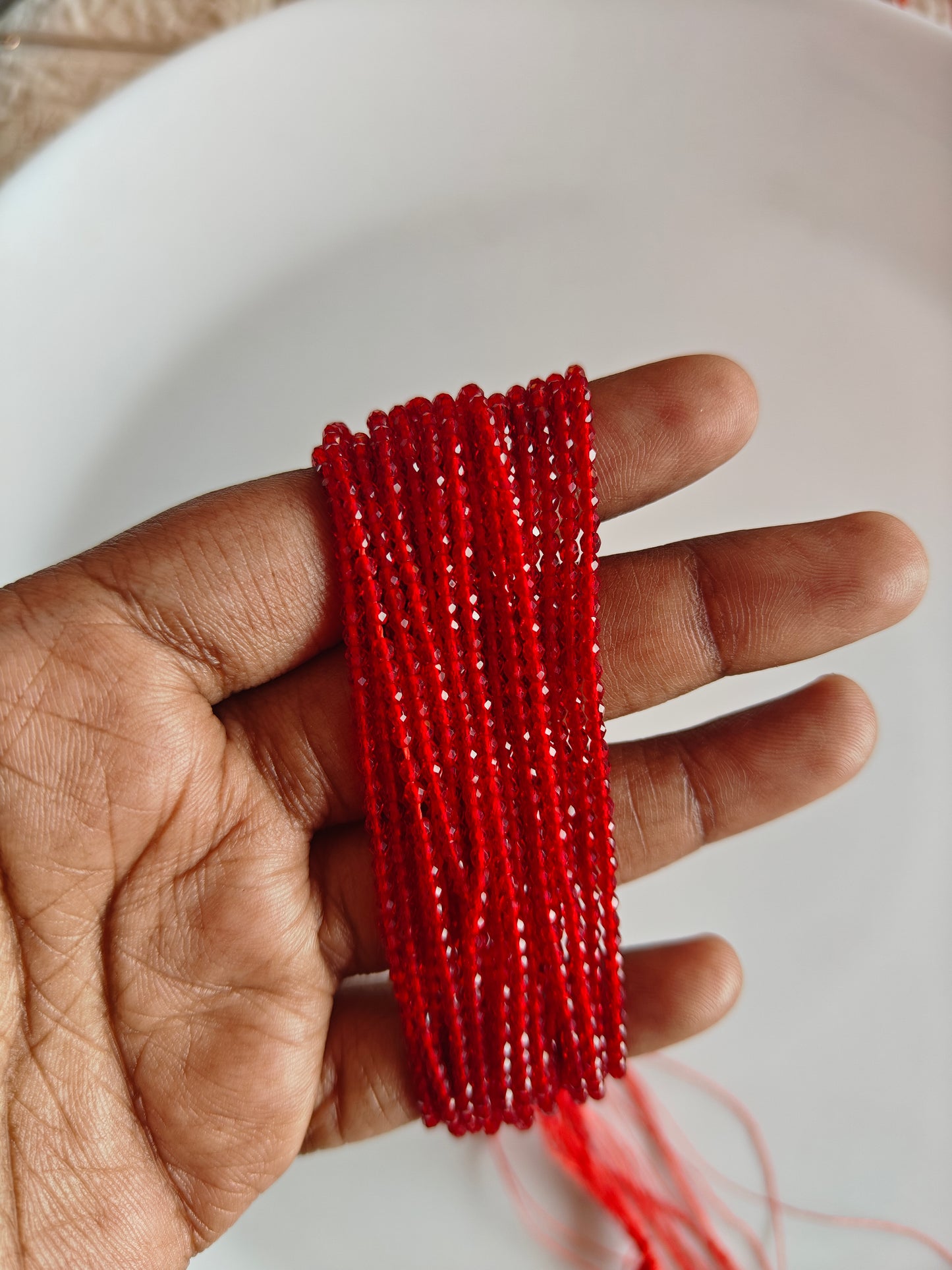 Red 2mm Hydro Beads