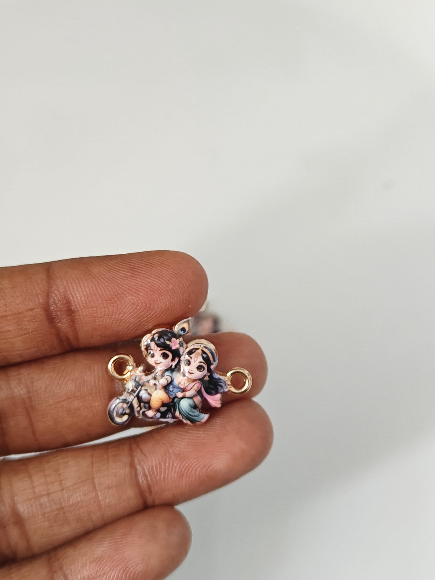 Lord Krishna Connector Charm - 1 Piece
