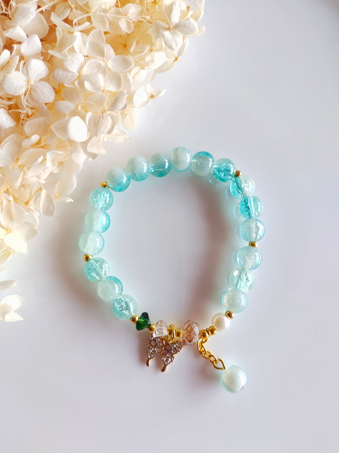 Ethereal Spark Bracelet - Blue