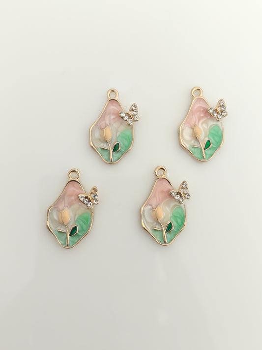 Misty Bloom Charm - 1 Piece