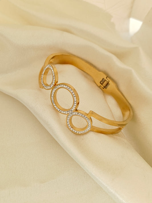 Tri-circle Zirconia Kada