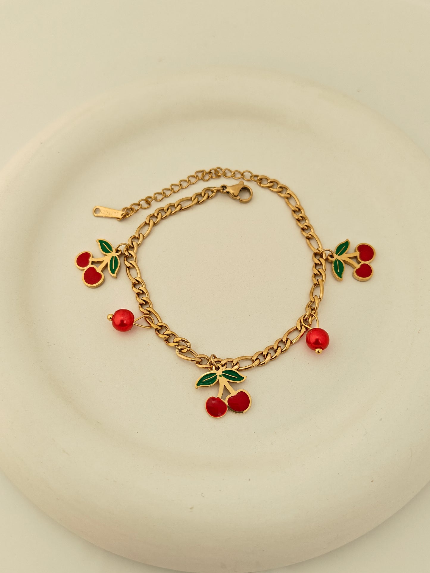 Cherry Charm Bracelet