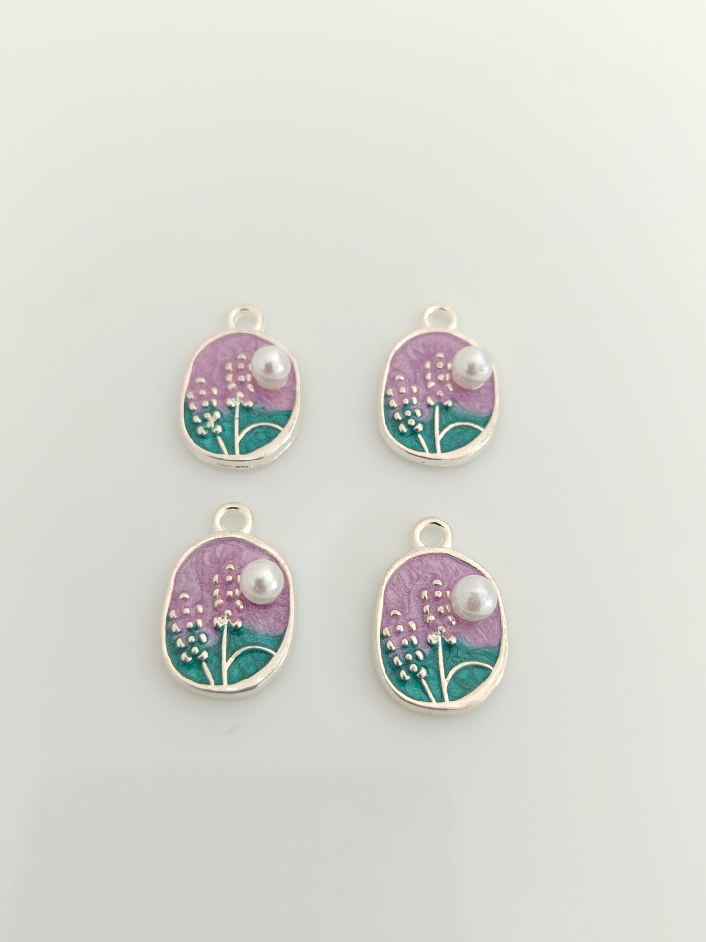 Violet Meadow Charm - 1 Piece