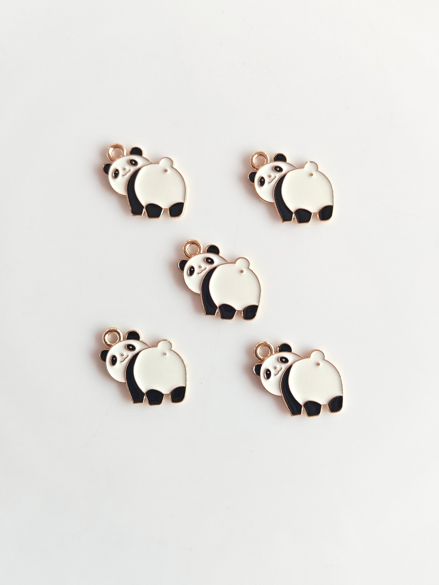 Panda Sighting Enamel Charm - 1 Piece