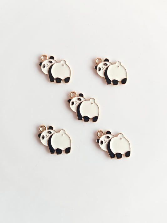 Panda Sighting Enamel Charm - 1 Piece