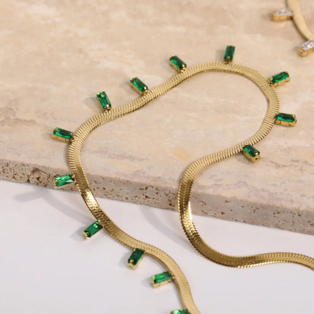 Emerald Symphony Necklace