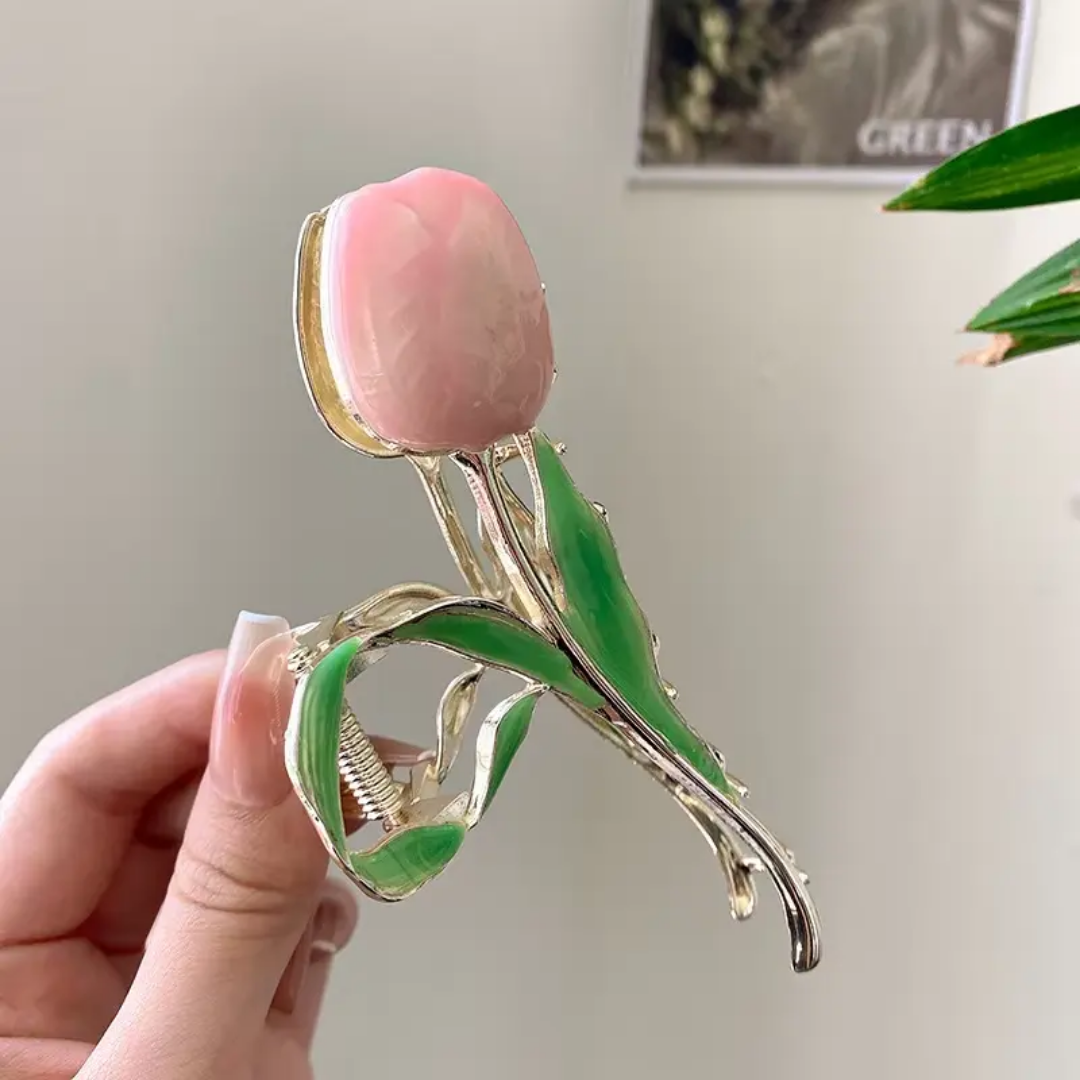 Korean Style Tulip Claw Clip