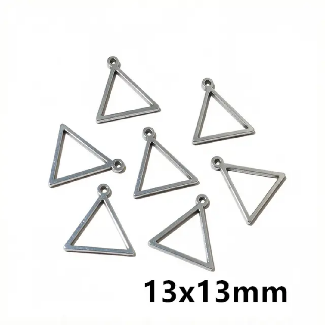 Stainless Steel Open Bezel With Single Hoop - 1 Piece