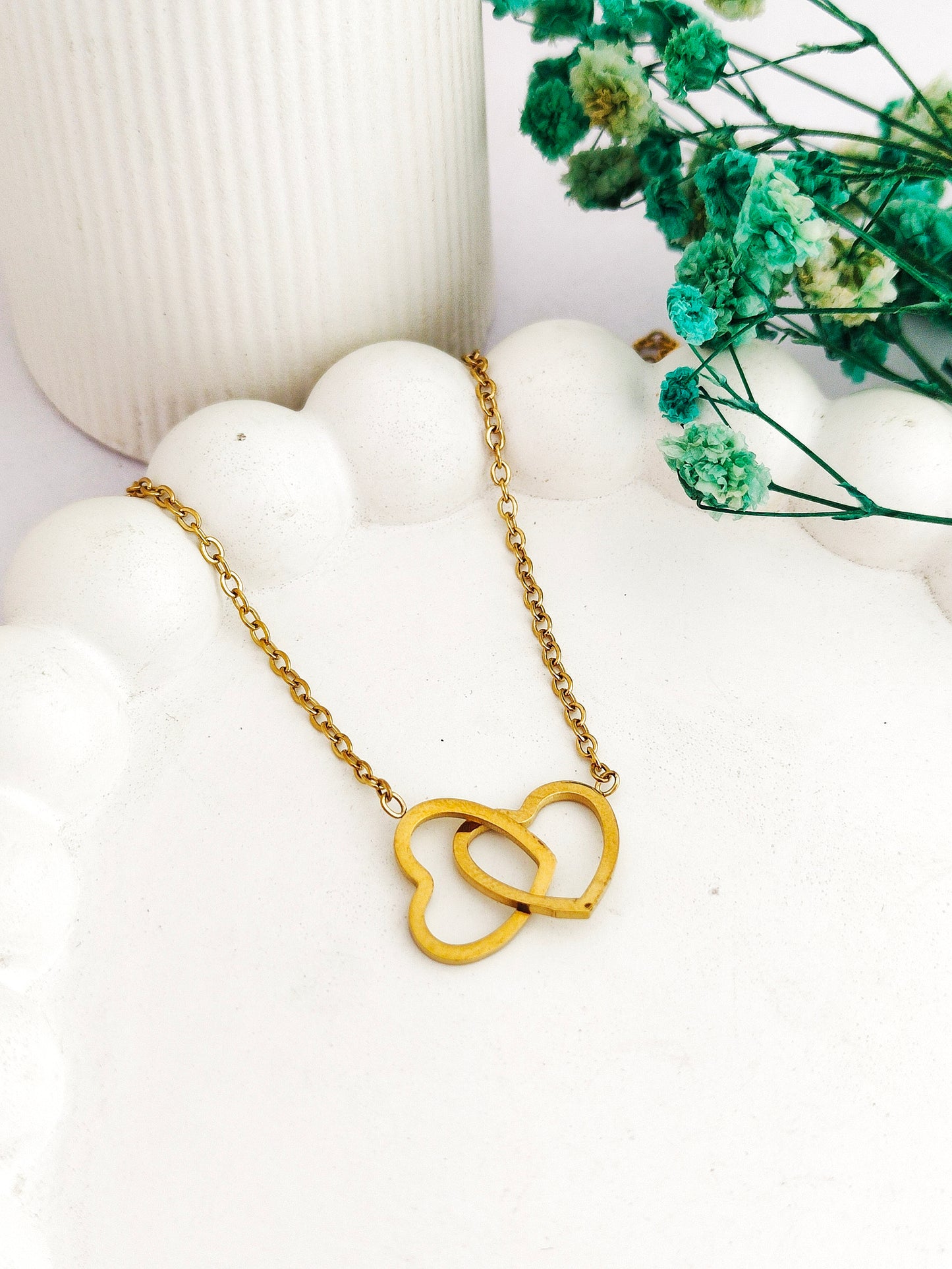 Heart Interlock Chain