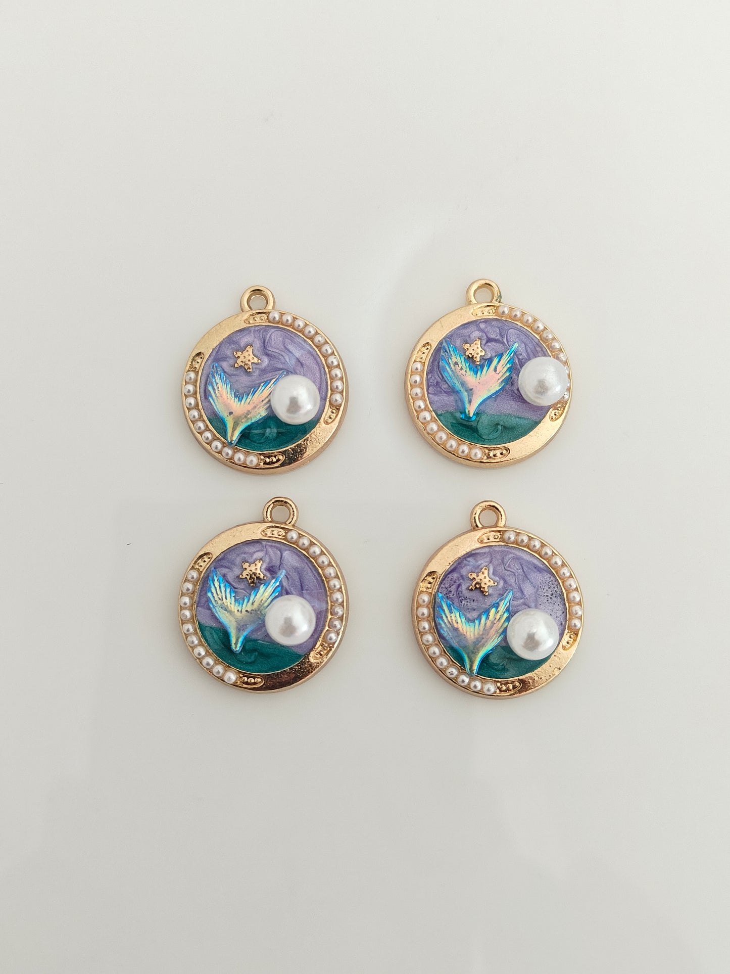 Mermaid Tail Charm - 1 Piece