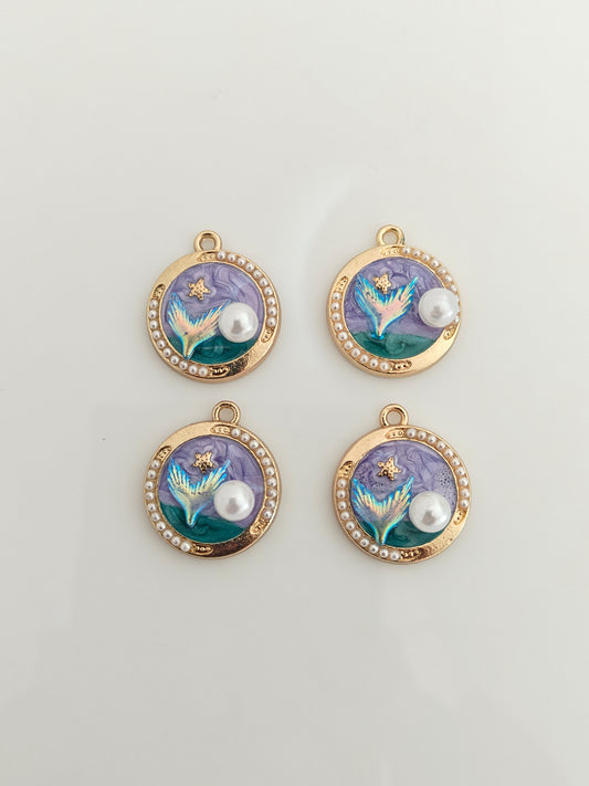 Mermaid Tail Charm - 1 Piece