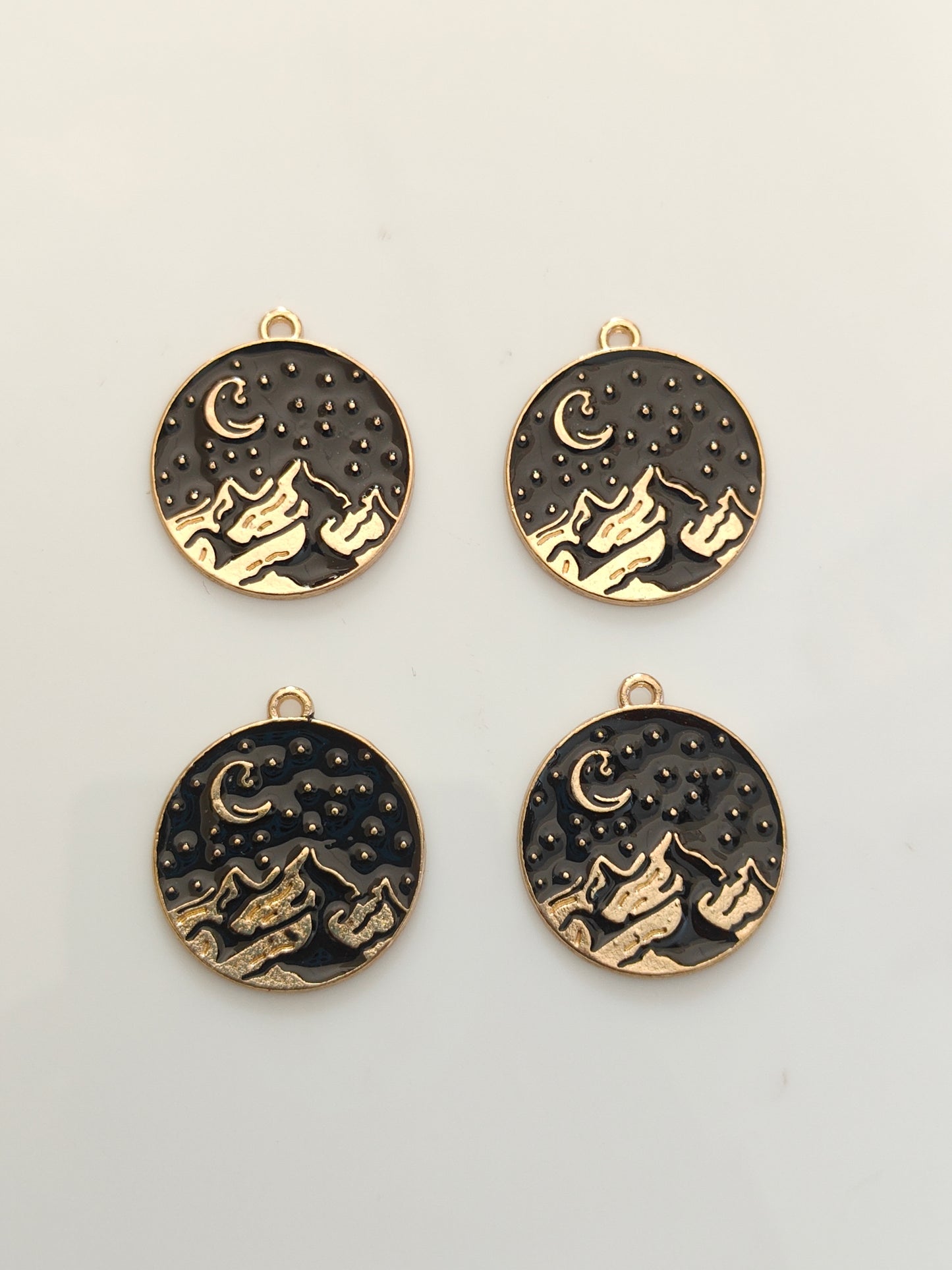 Night Scenery Charm - 1 Piece