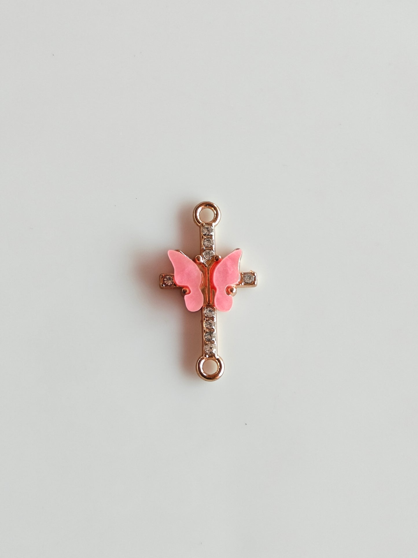 Stone Butterfly Charm - 1 Piece