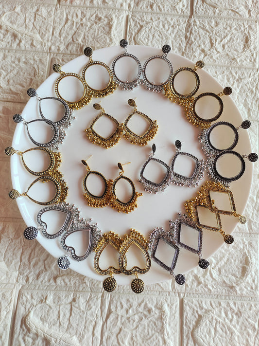 Basic Jhumka Bases - 1 Pair