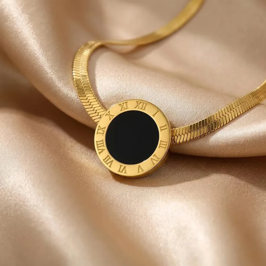 Round Roman Necklace