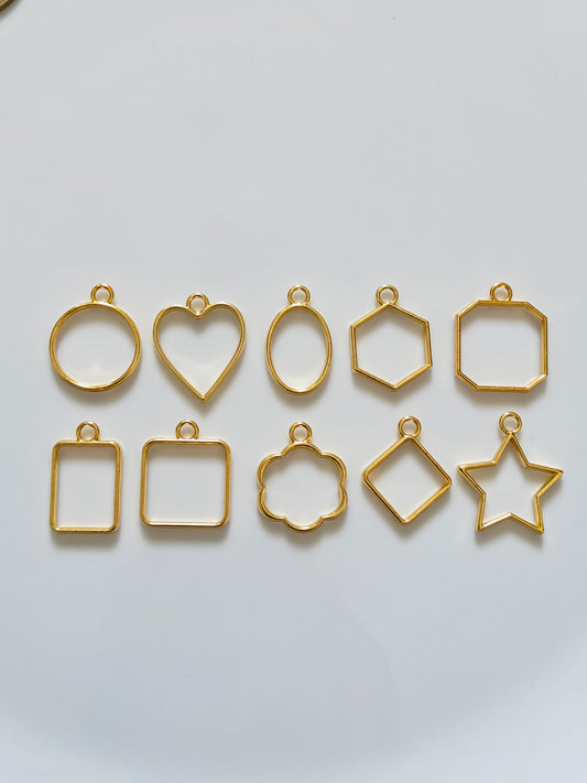 Mini Open Bezels Set - 10 Pieces