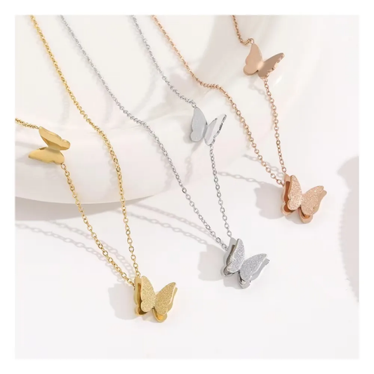 Butterfly Gold Plated Chain