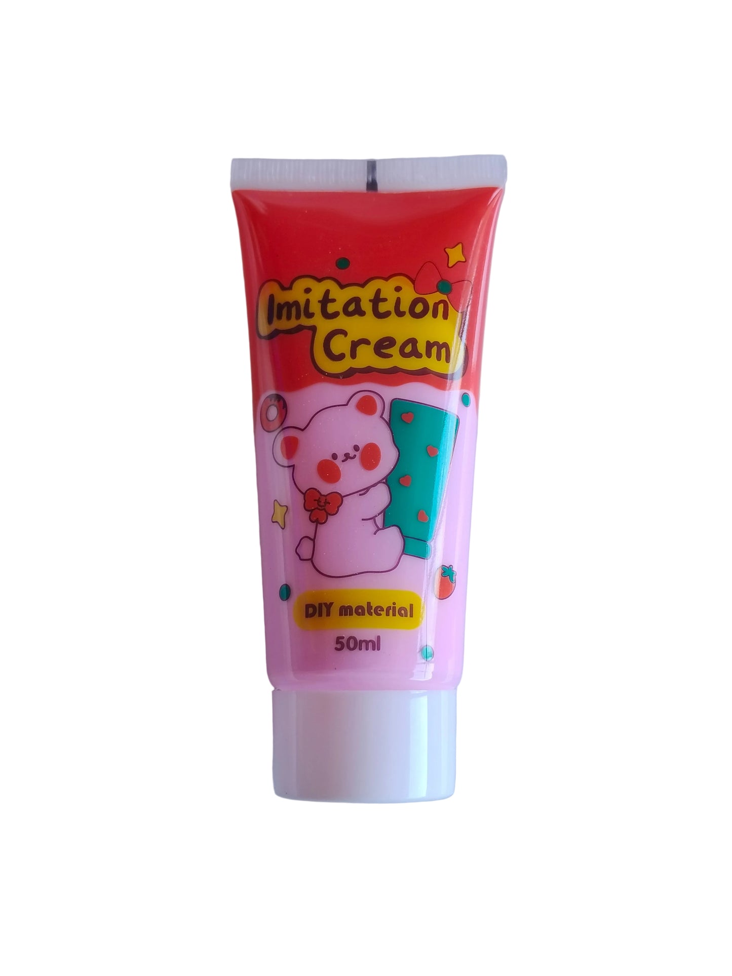 Decoden Glue Princess Pink 50ml Tube With Random Nozzel
